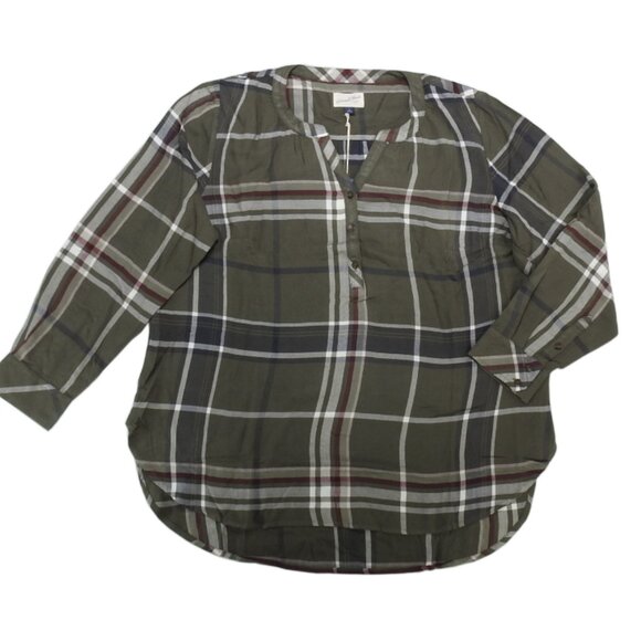 Universal Thread Women's Tunic Top Green NWT - Picture 1 of 3